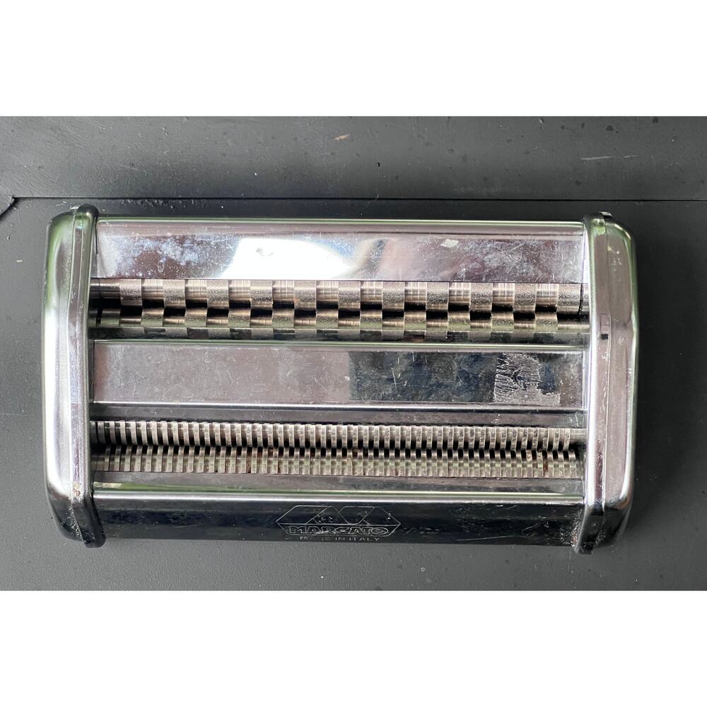 2 Marcato Pasta Maker Attachments Heavy Duty Made in Italy